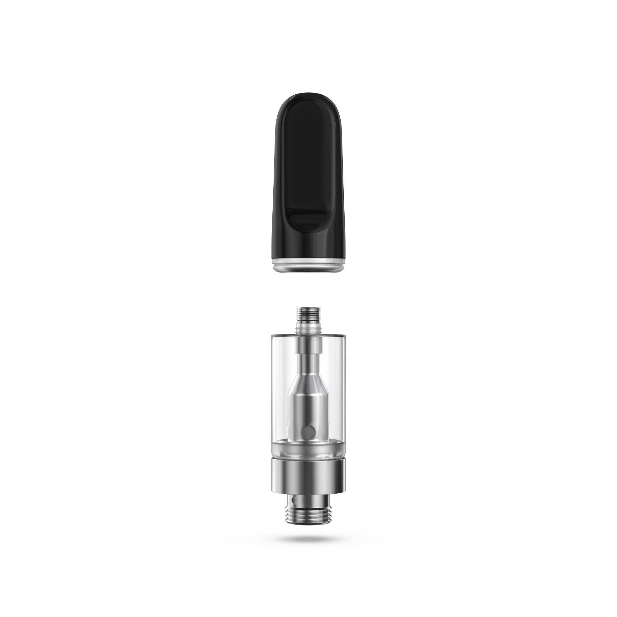 Ceramic Cell Vape Cartridge 0.5ml (Black) - CheapCarts