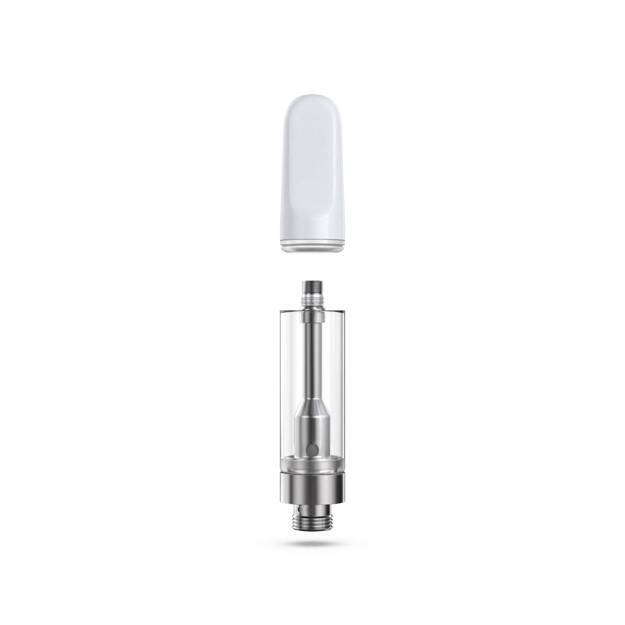 Ceramic Cell Vape Cartridge 1ml (White) - CheapCarts
